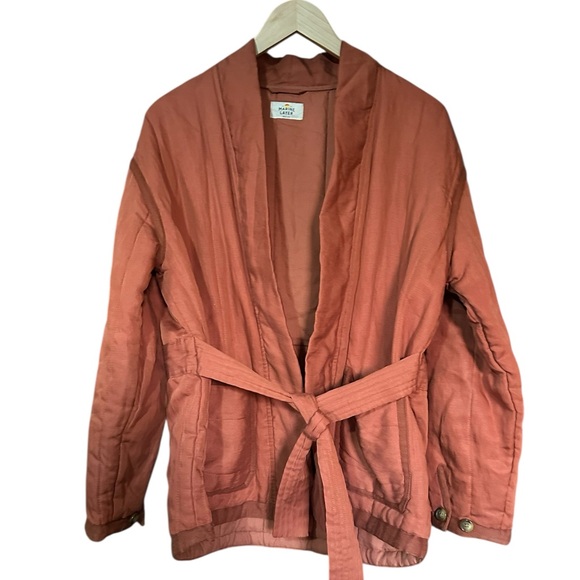 Marine Layer Cannes Wrap Jacket Baked Clay
Size Medium - Picture 9 of 13